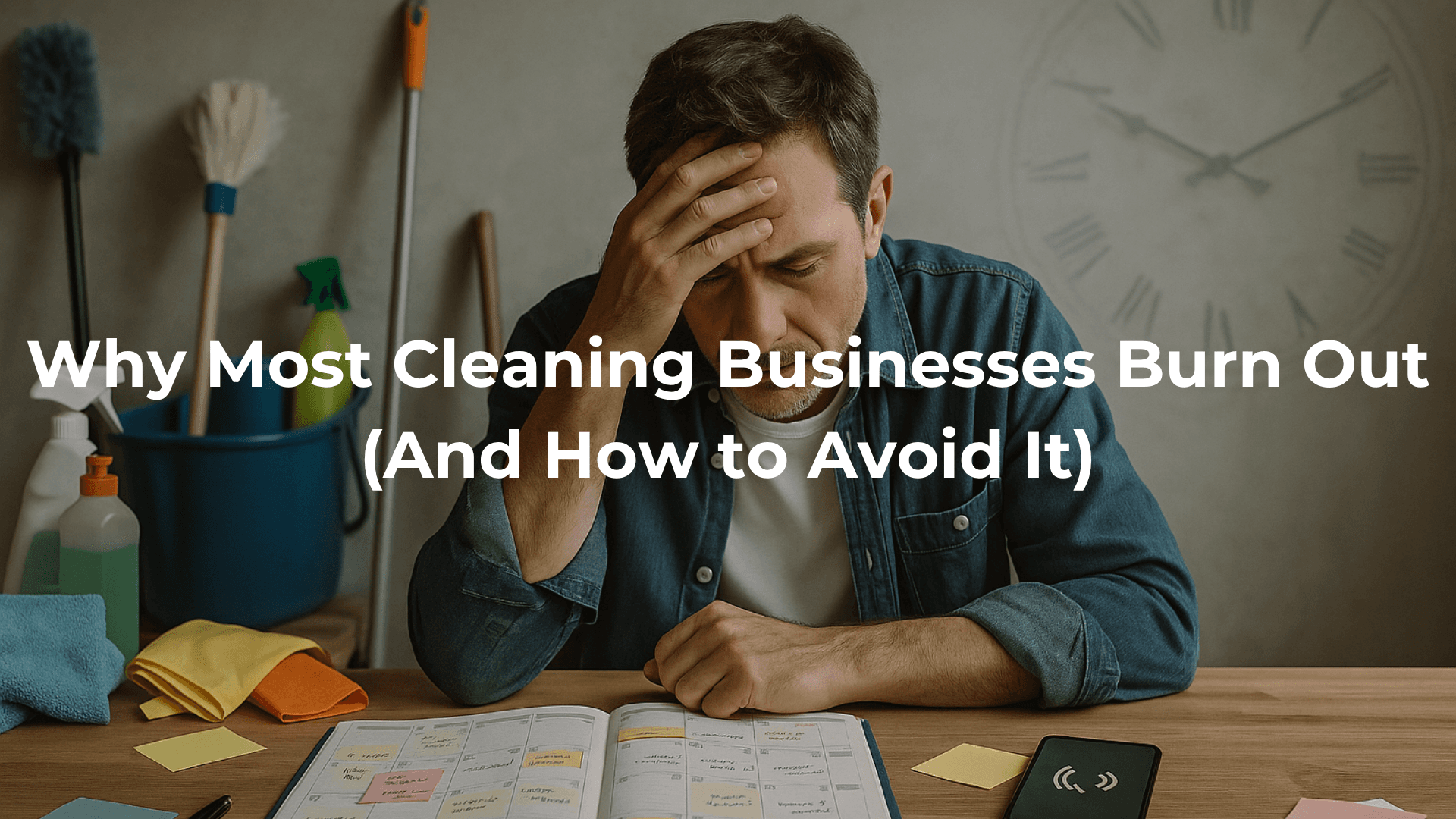 Why Most Cleaning Businesses Burn Out (And How to Avoid It)