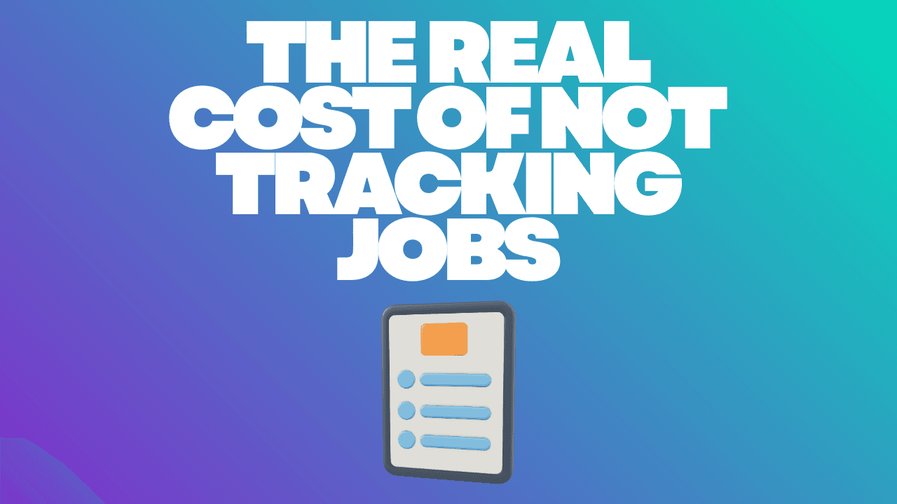 The Real Cost of Not Tracking Jobs (And Why It’s Hurting Small Service Teams)